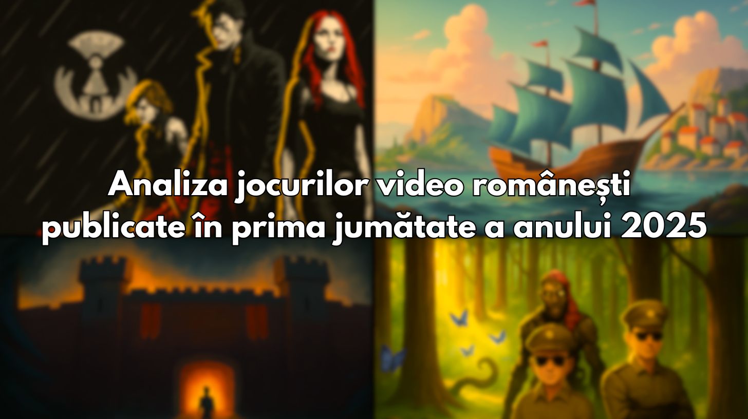Analiza jocurilor românești din primajumătate a anului 2025