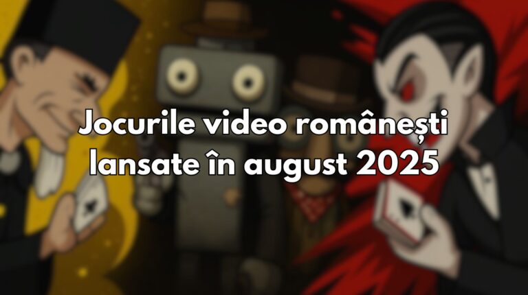 Jocurile video românești lansate în august 2025
